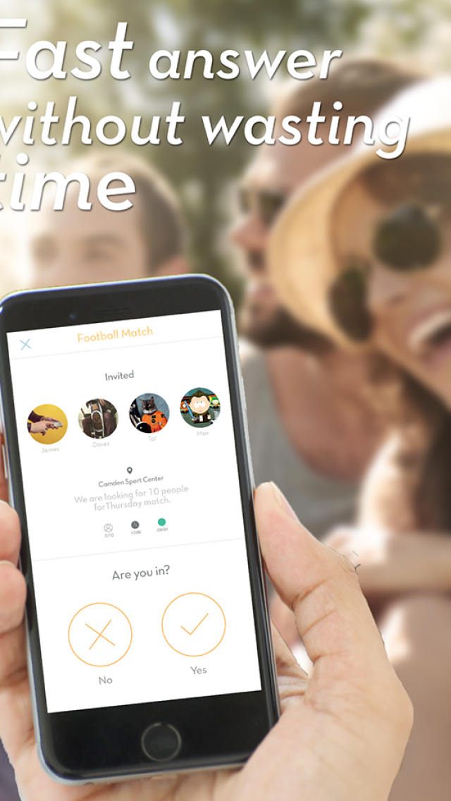 Are You In Organizing Things Together App for iPhone New iPhone